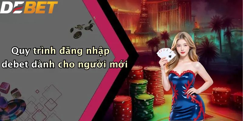 Đăng Nhập DEBET: Truy Cập Sân Chơi Cá Cược Đỉnh Cao 2 Quy trình đăng nhập DEBET dành cho người mới